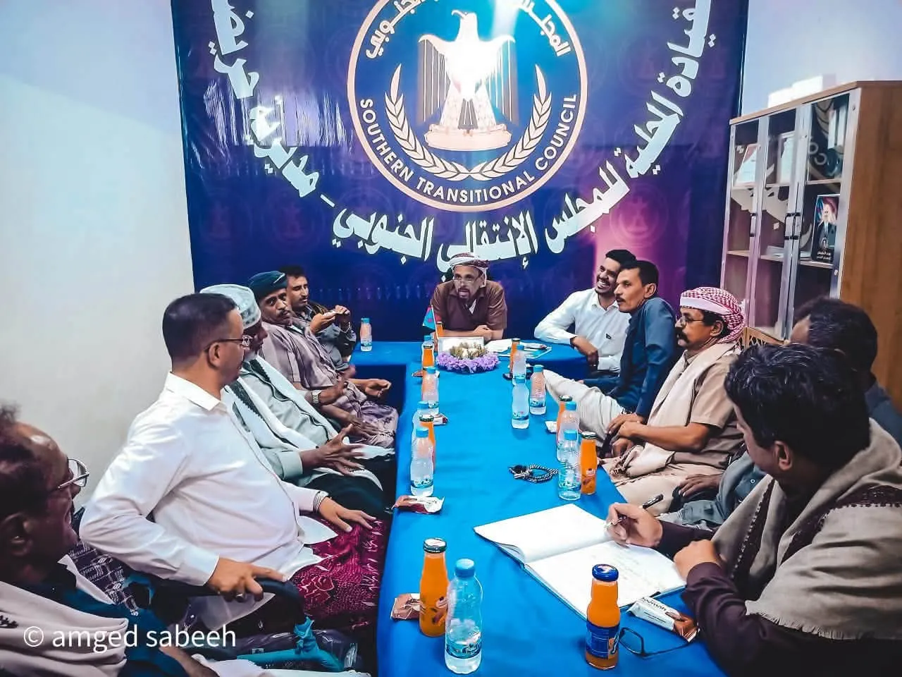 قيادة انتقالي حريضة تناقش آليات الحشد والتصعيد السلمي لمواكبة متطلبات المرحلة الراهنة