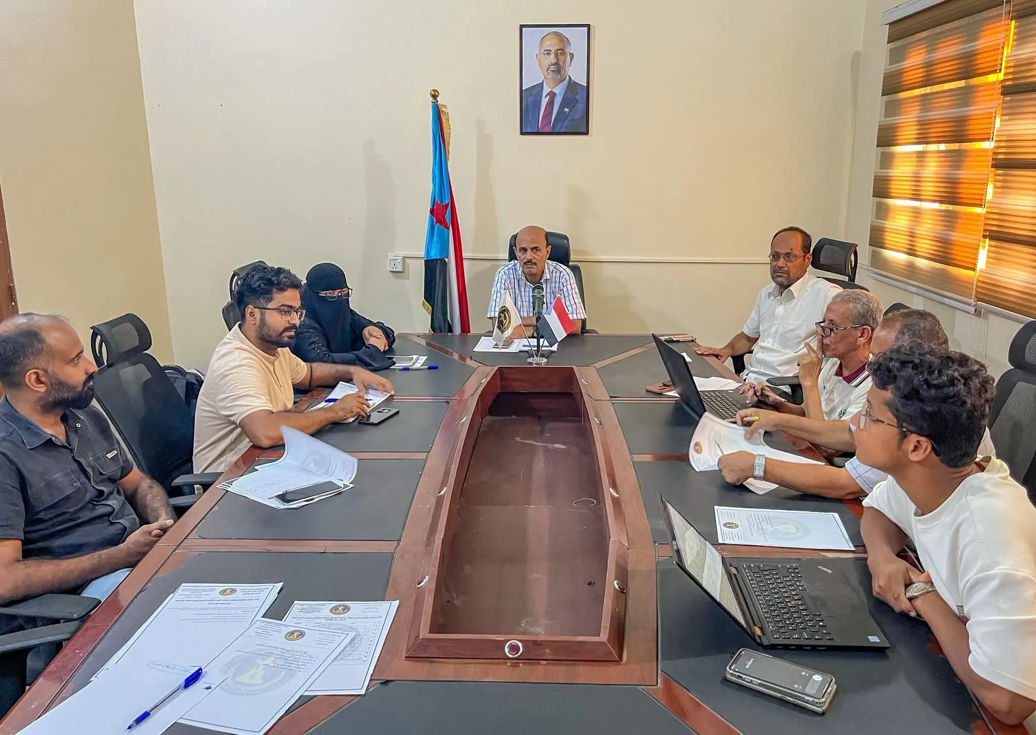 منسقية الانتقالي بجامعة حضرموت تستعرض مستجدات المرحلة وتقر خطة عملها المقبلة