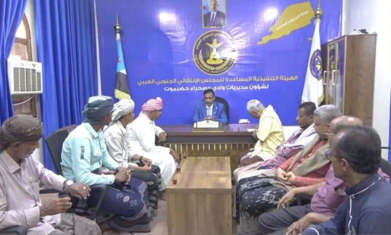 التميمي يلتقي ممثلي الدفعة الـ53 من طلبة الكلية الحربية بالعاصمة عدن