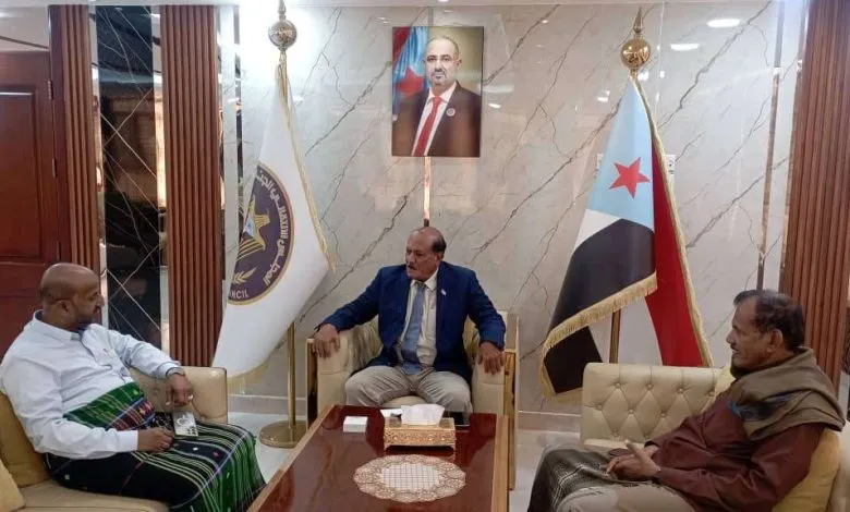 هرهرة يلتقي رئيس كتلة وادي حضرموت في الجمعية الوطنية