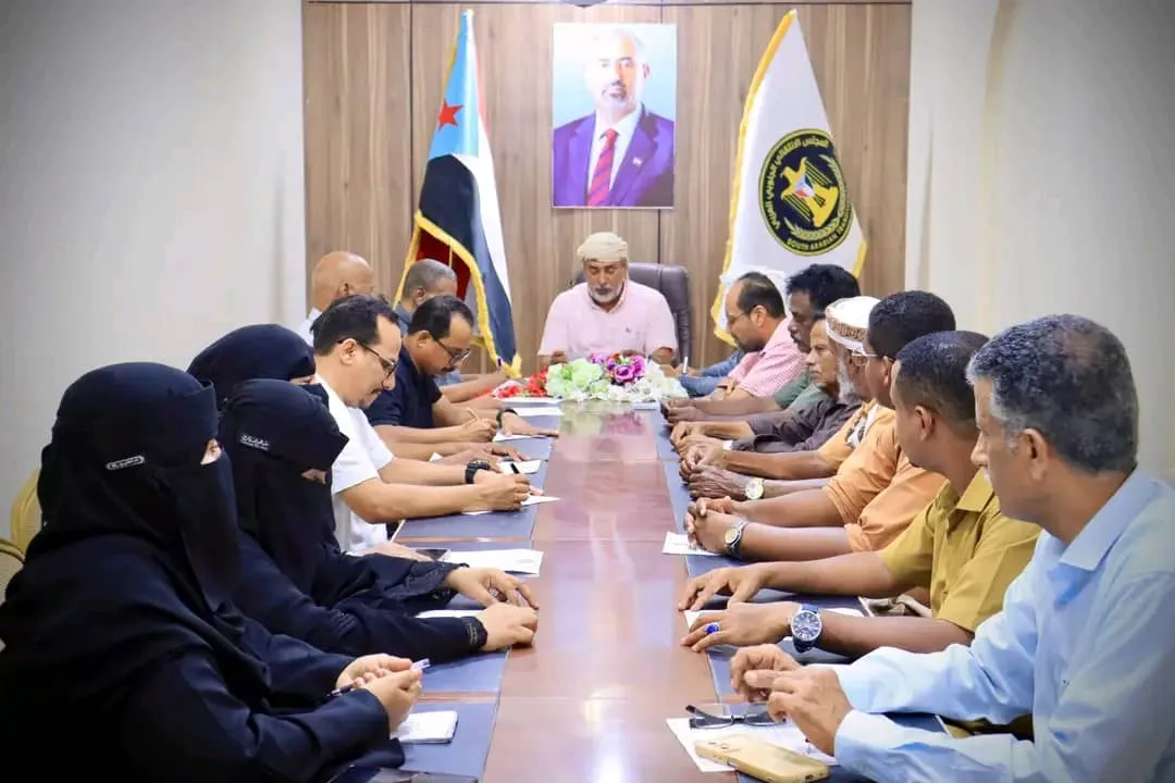 تنفيذية انتقالي حضرموت تعقد اجتماعها الدوري وتناقش التحضيرات لمليونية التعبئة الشعبية