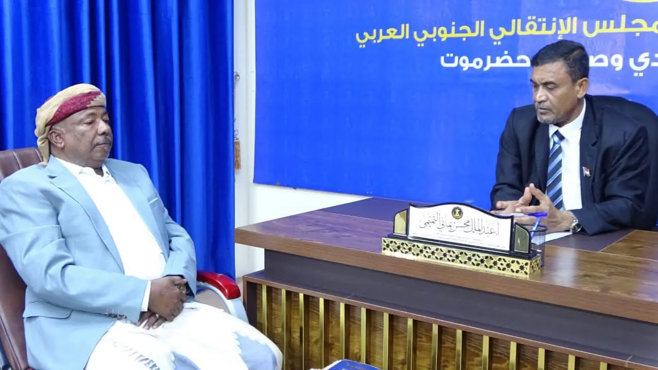 التميمي يلتقي رئيس تحالف \"عماد\" لمناقشة الاستعدادات لإنجاح مليونية 14 أكتوبر بسيئون