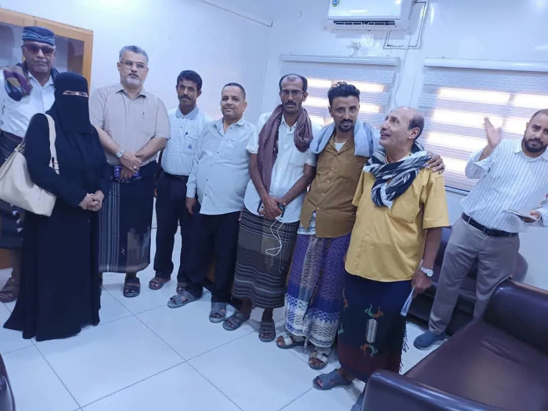 وفد الجمعية الوطنية يواصل متابعة أوضاع الجرحى في حضرموت